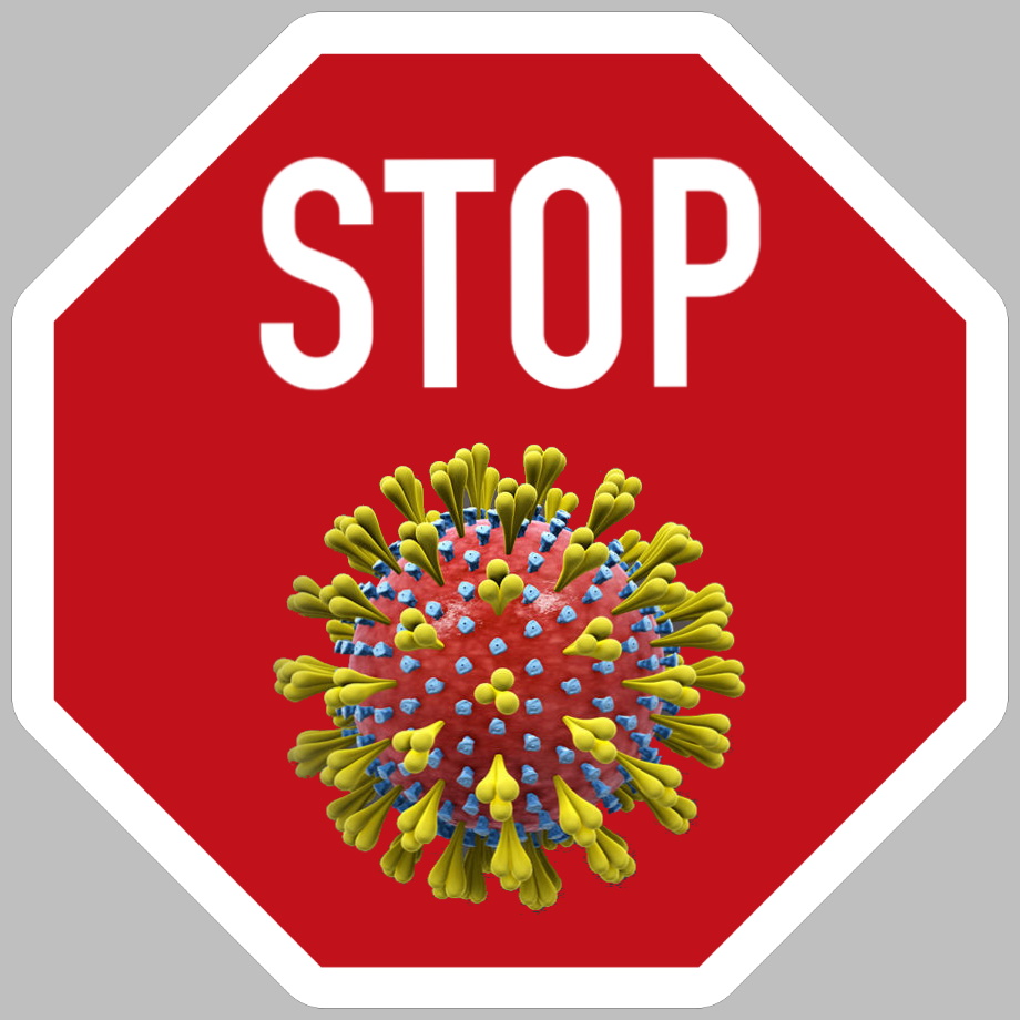 STOP wegen Coronavirus